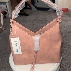 Vegan Pink Shoulder Bag